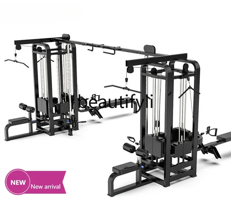 

Commercial comprehensive training equipment Three, four or five people station gym Large comprehensive gantry fitness equipment