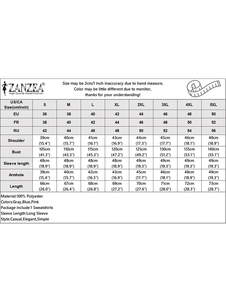 ZANZEA-Camisolas largas femininas, pulôveres de manga comprida, streetwear, blusa com gola redonda, túnicas soltas de malha, moda outono, 2022