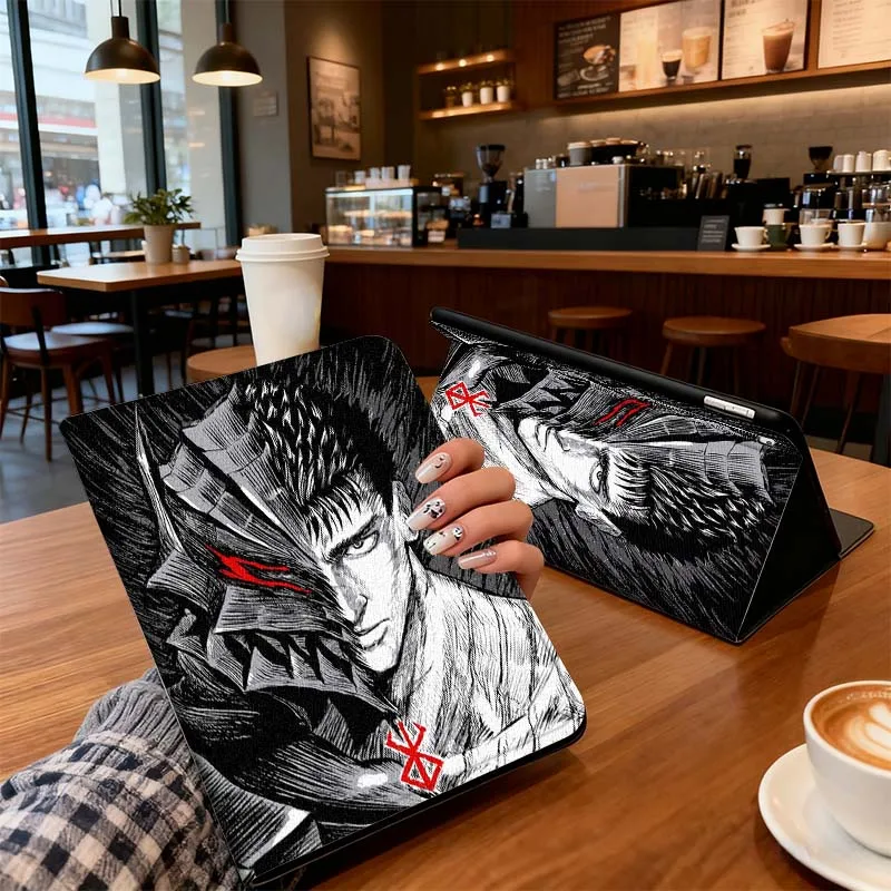 

Berserk Fashion Anime For Xiaomi Redmi Mi Pad 4 5 6 6s 7 8 SE Pro 2 11 Plus Max 12.4 11 11.2 12.5 8.7 inch Tablet Case