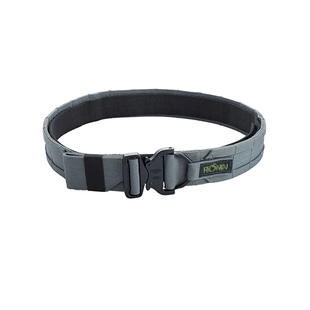 New 1.5 Inch Double Layer Belt Outdoor Molle Belt  CS Hunting Belt