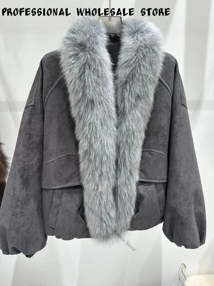 Woman Winter Coats Warm Women's Thick Winter Down Jacket with Fur Windproof Outerwear for Commuting Travel and Office Wear