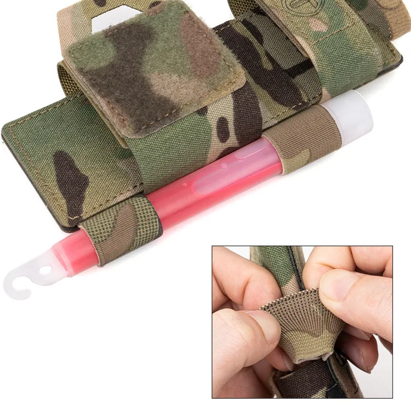 Tactical Molle Tourniquet Pouch Holder Outdoor Medical Shears Pouch EMT Scissors Bag for Tourniquet, EMT Shears, Folding Knife