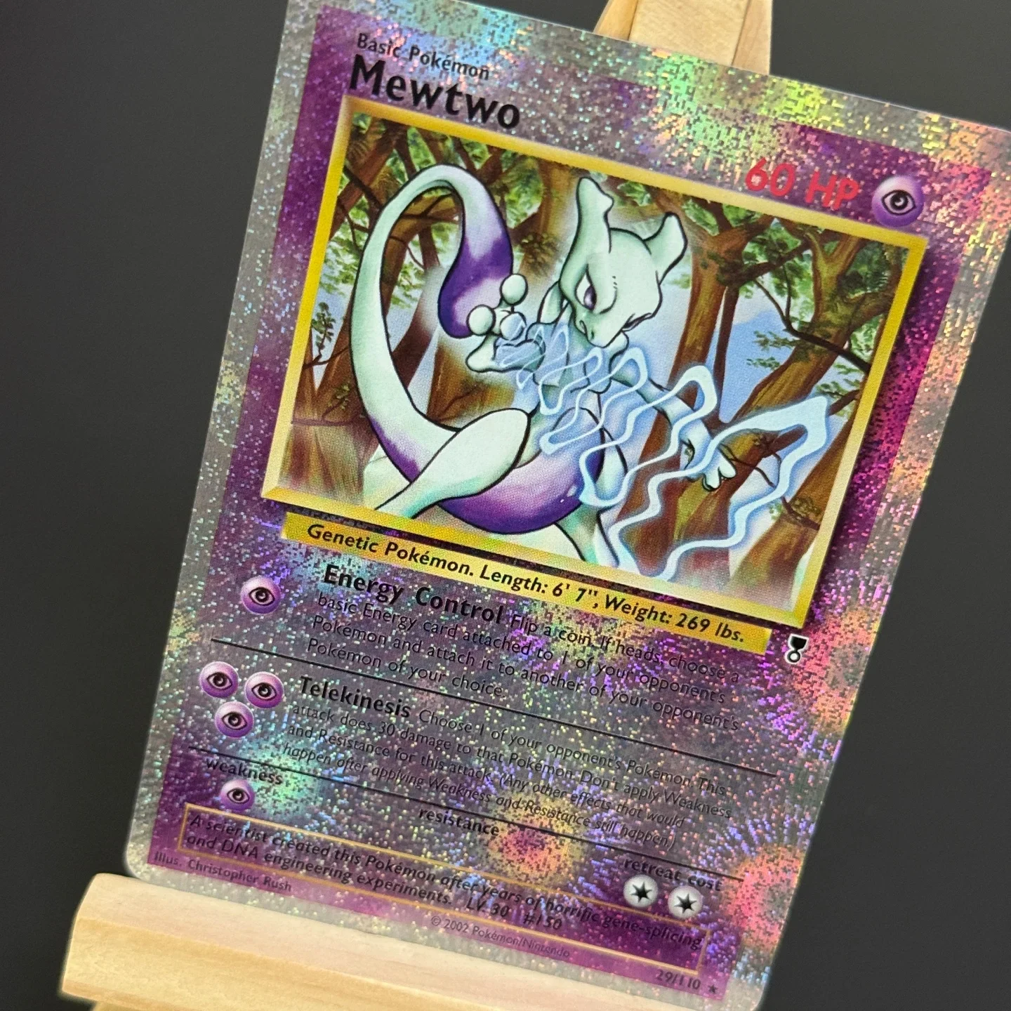 TCG English Mewtwo Collection Card Legendary Collection 29/110 #29 Reverse Holo Card Diy Proxy