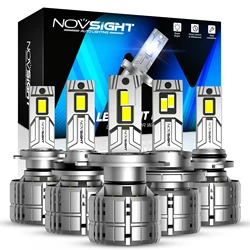 NOVSIGHT N60 200W 40000LM Super jasne H7 LED Canbus H4 H11 H8 H9 9005 HB3 9006 HB4 H13 9012 lampa samochodowa 6500K żarówki reflektorów samochodowych