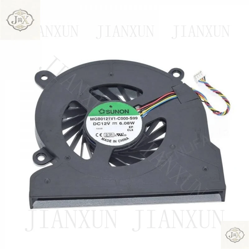 New MGB0121V1-C000-S99 DC12V 6.08W 4Pin CPU Cooling Fan for Acer Aspire All-in-One - Desktop AIO Fan Replacement