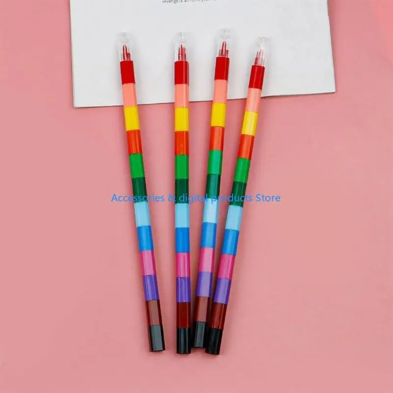 77JD 12 Colors Crayon Marker