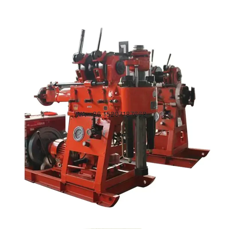 Wmwmnu Versatile Drilling Rig Compatible with Multiple Drill Pipe Lengths and Standard Bit Mounting Systems