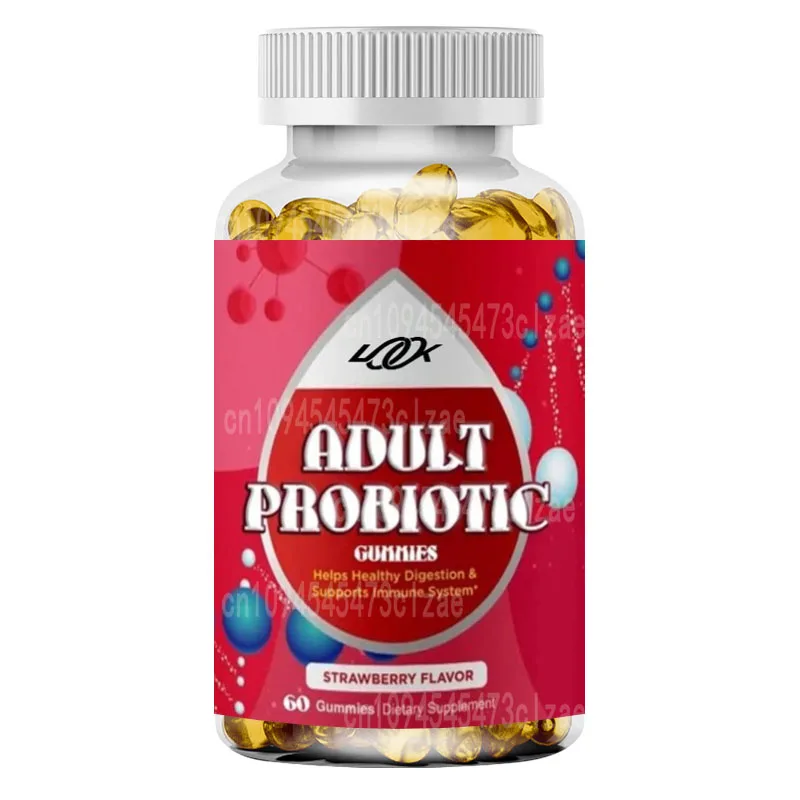 Probiotic Gummies - Promoting Intestinal Health and Immune Support - Digestive Health - Men and Women Chew Probiotic Gummies