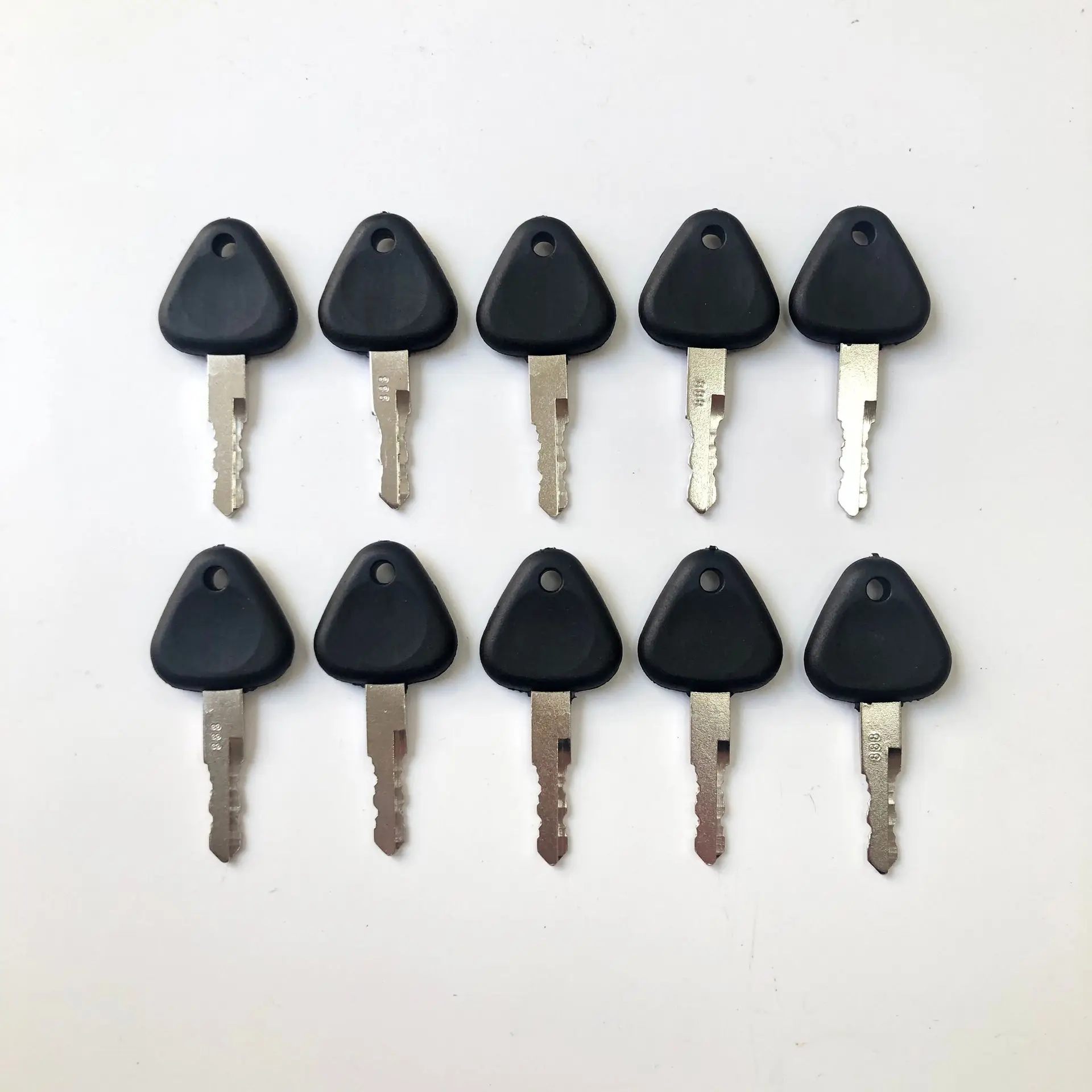 

10PCS 888 Key For SDLG Heavy Equipment Backhoe Excavator Loader Start Switch