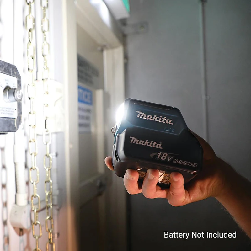 Imagem -05 - Makita-compact Li-ion sem Fio Lanterna Led Worklight Compacto Lanterna só Carregamento Usb 300 Lumens Dml817 18v Lxt