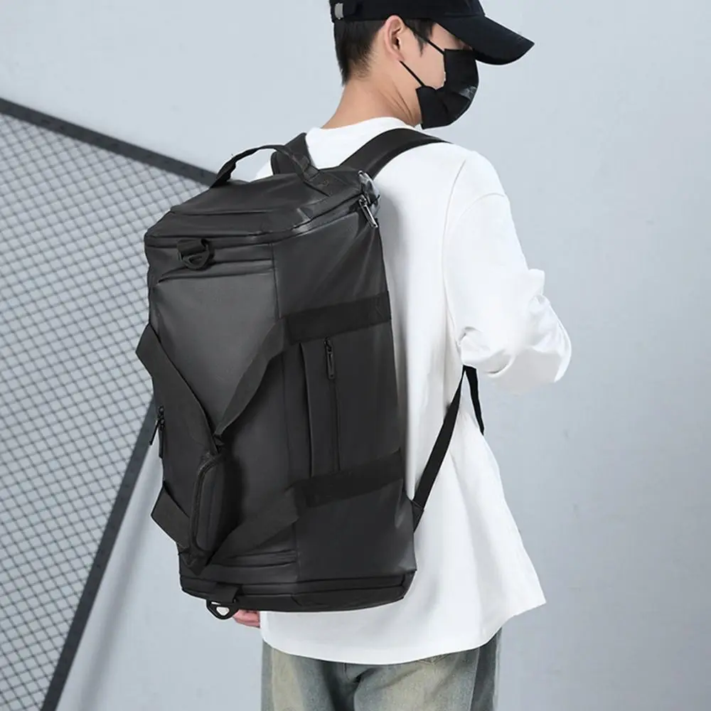 

Casual Travel Duffel Bag Wet Dry Separation Waterproof Travel Luggage Handbag Durable Wear Resistant Gym Shoulder Bag Outdoor