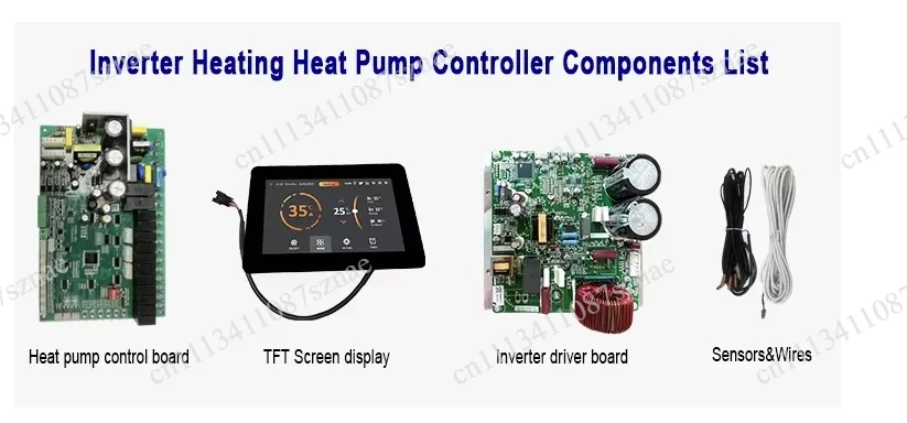 High-Performance Digital Inverter Heat Pump Controller, Outdoor EEV and Air Source DC Inverter Control System