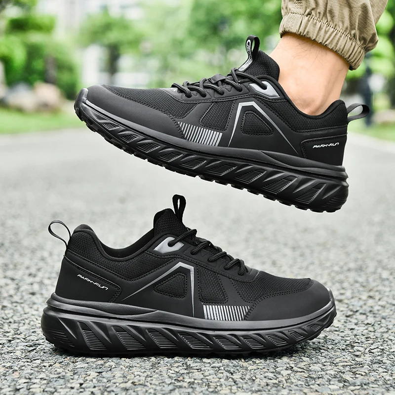 2026 New Men Plus Size Wide Foot Wide Toe Sneakers, Light Cushion Soft Sole Running Shoes, Breathable Casual Walking Footwear