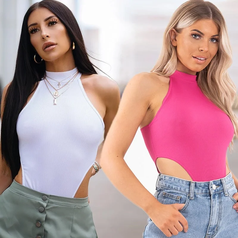 

Faionable Sexy round Nebodycon One-piece Clothesoulder-baring Svel Elastic Woven Microfiber Multi-color Options