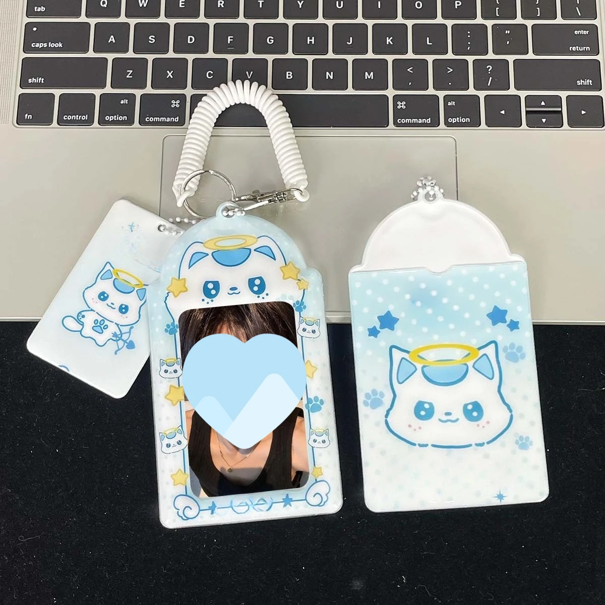 NCT Wish Angel Sculpture Collection Properties PVC Card Cover Storage Album 3-inch Small Card Display Pendant view 3