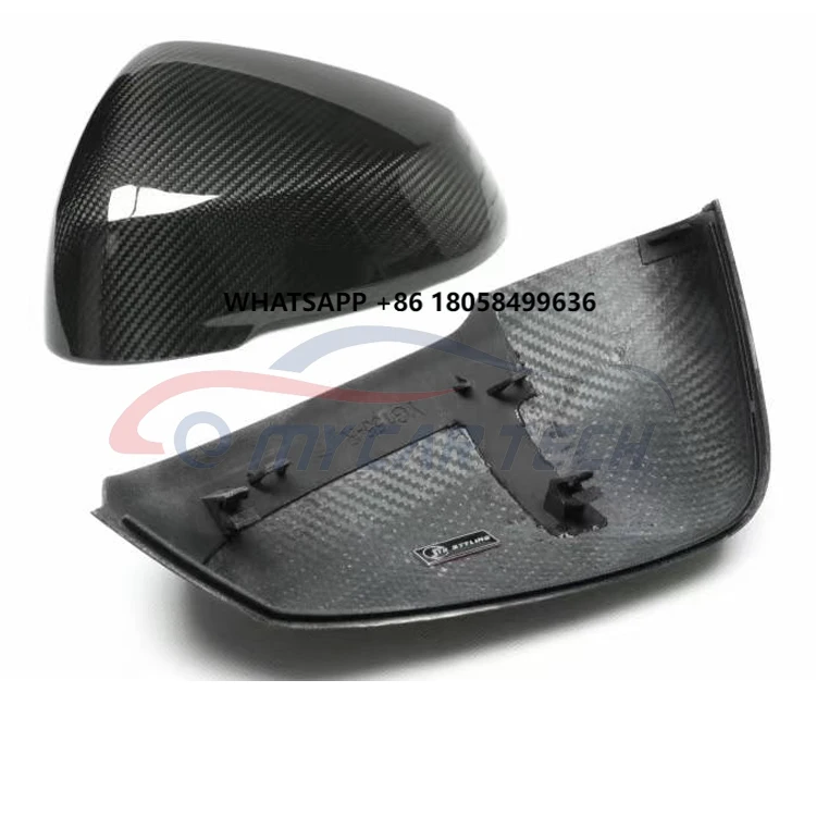 

For F70 F74 U11 U12 X1 U10 X2 OEM Style Dry Carbon Fiber Rear View Mirror Cover Replacement Bodykit