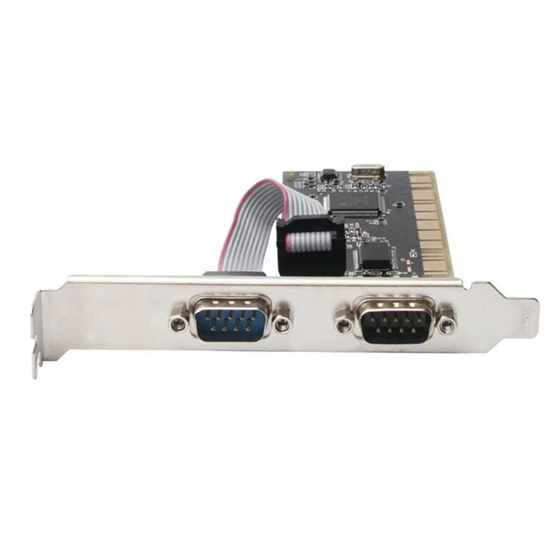 PCIE 2 Port Serial Expansion Card Pci Express To Industrial RS232 Serial Port Adapter 9Pin For Desktop Pc