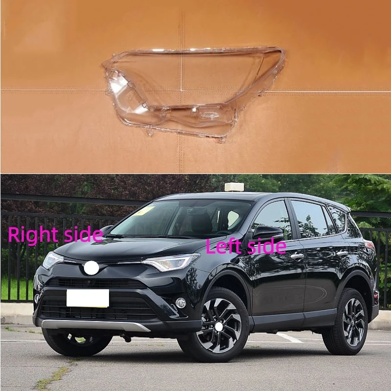 

For Toyota Rav4 2016 2017 2018 Car Headlight Shell Headlamp Cover Replacement Lamp Shade Headlamp Lens Glass