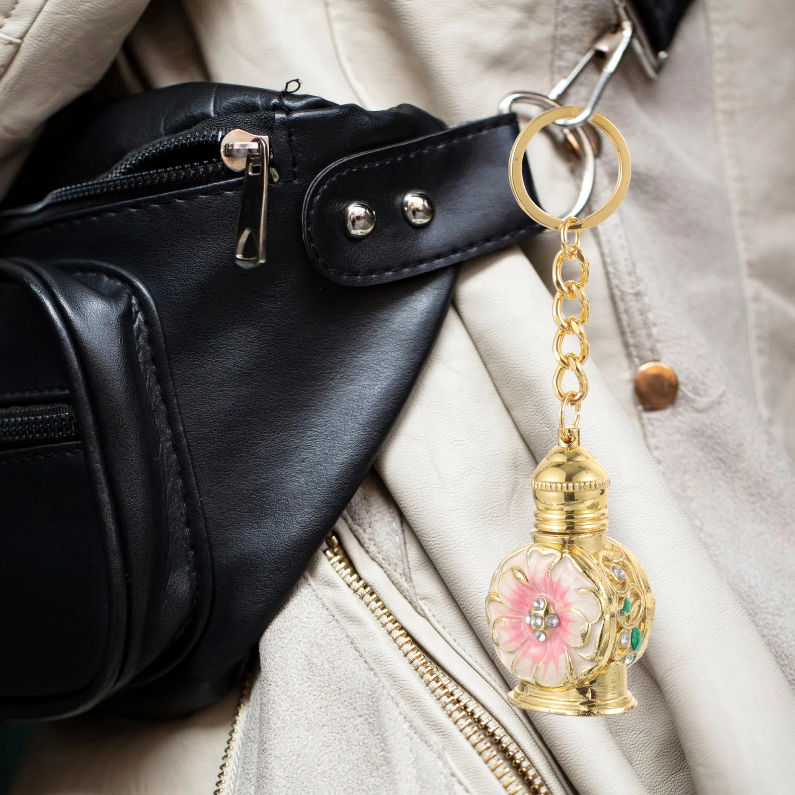 

Refillable Perfume Bottle Vintage Glass Travel Size Mini Sample Container for Fragrance Portable Liquid Storage