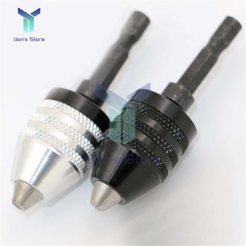 3-الفك تحويل تشاك لقط 0.3-6.5 مللي متر سداسية عرقوب عودة دفع طاحونة مثقاب الخشب كوليت تشاك للكهرباء ماكينة الطحن
