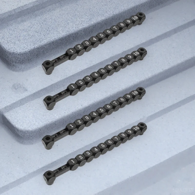 

4Pcs Square Score Indicators Reliable Scoring Counters Bar for Table Football Match Convenient Functional Game Score Tracking