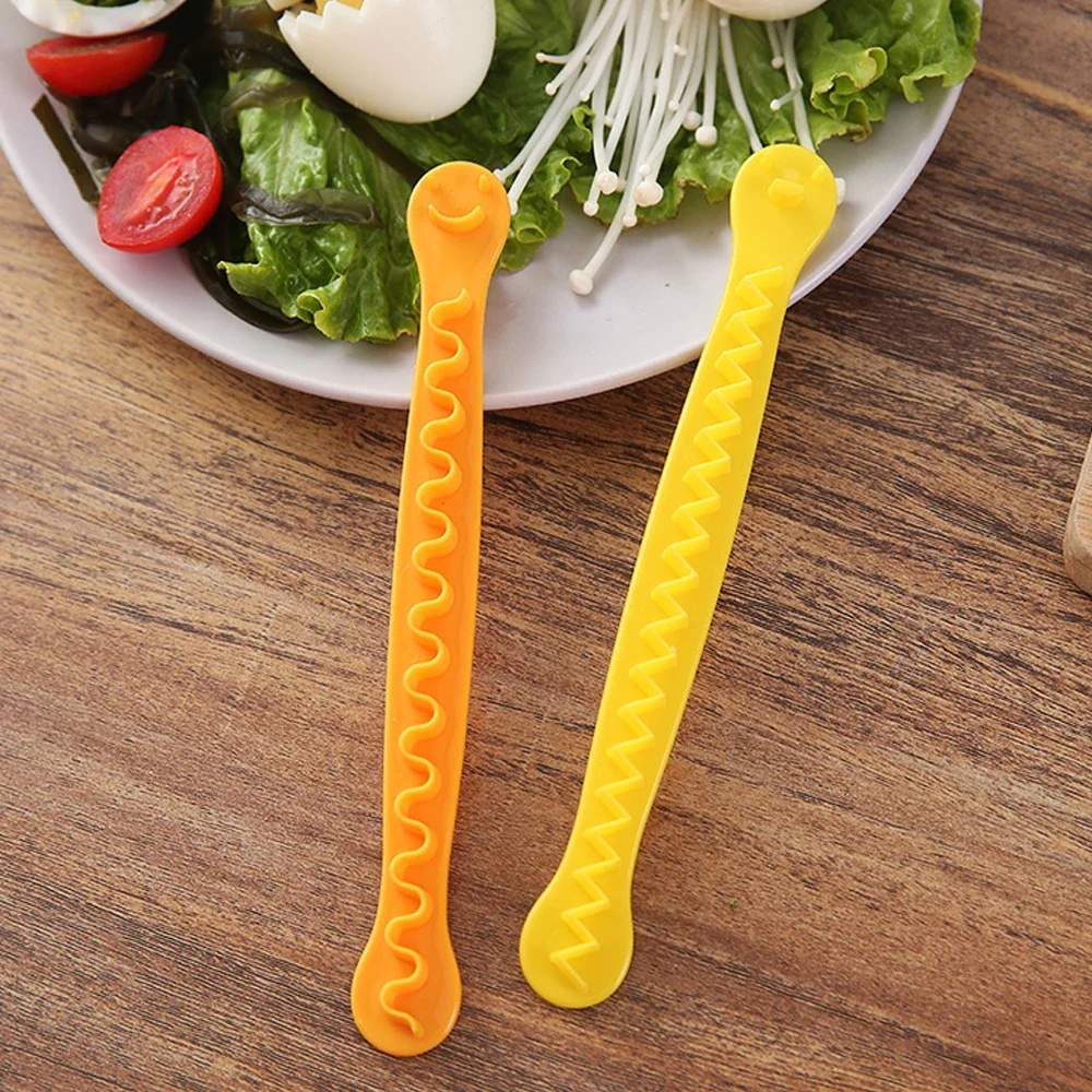 2 Pcs Fancy Cut Eggs Cooked Eggs Cutter Household Boiled Eggs Creative Tools Bento Cut Flower Shaper Kitchen Accessories