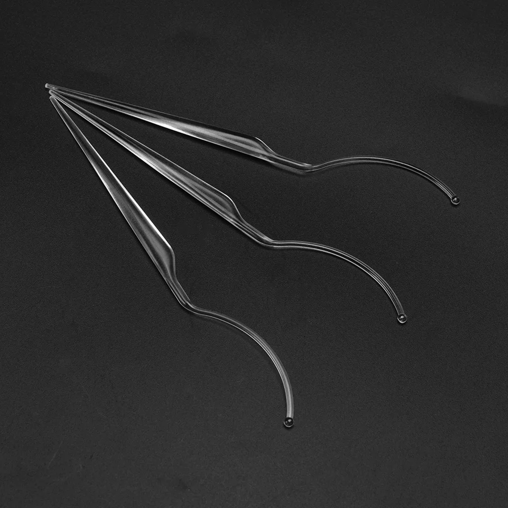 3Pcs False Eyelashes Extension Holder Adjustable Curve Durable Eyelash Wearing Tool Salon Grafting Auxiliary Tools