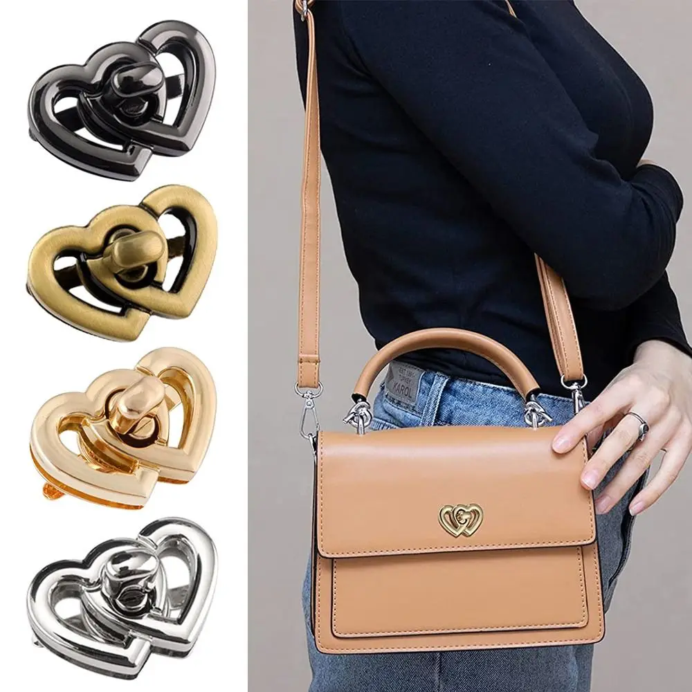 1Pcs Turn Locks Twist Lock for DIY Purses Bags Metal Clasp Handbag Shoulder Bag Purse Bag Accessories Metal Buckle