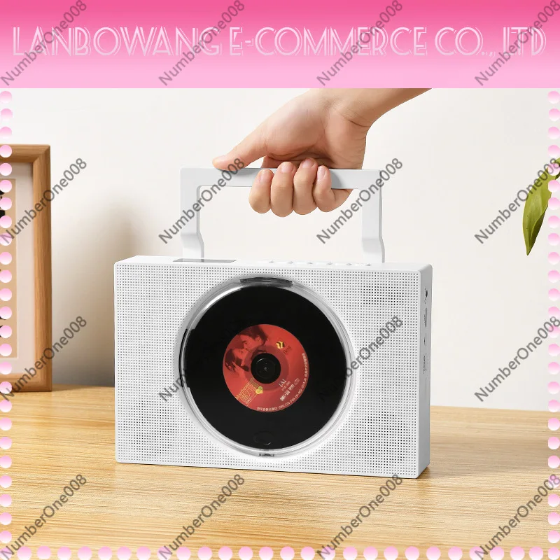 Portable Bluetooth CD Player Multi-function Home Disc Audio Player For Music Album Student Language Learning Listening