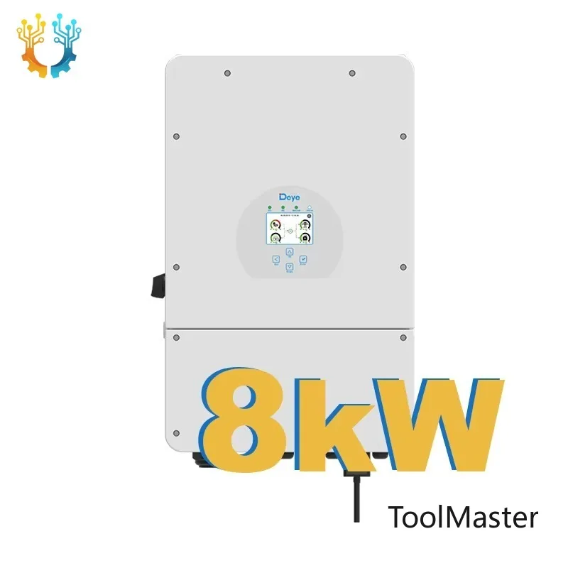 

【2026】Smart Cooling Deye SUN 8K Single Phase 8KW Solar Hybrid Inverter For Home Power System