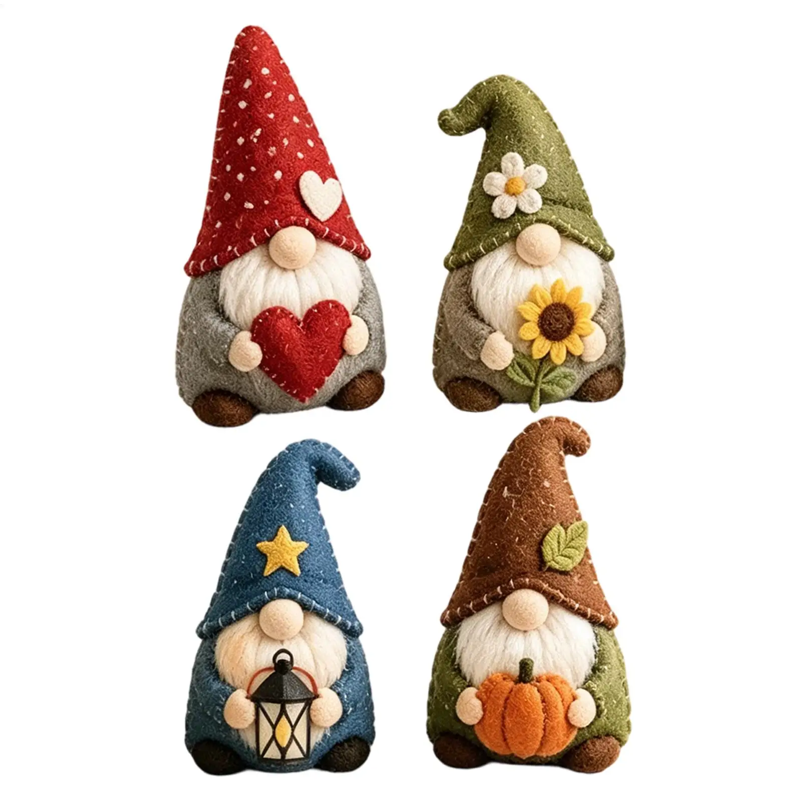 

Sewing Kit For Beginners Beginner-Friendly Felt Cartoon Animal DIY Craft Supplies For Teenagers Adults Mother DIY Projects Desk