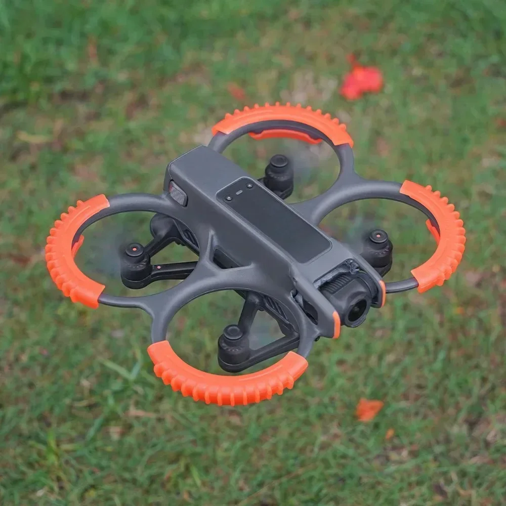 4pcs Propeller Guard Bumper Rings TPU Anti-collision Protection Cover for DJI Avata 2 Drone Accessories