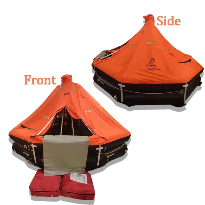 Automatic Inflatable Davit Launched Liferaft That Can Be Used for 10-15 Years Customized