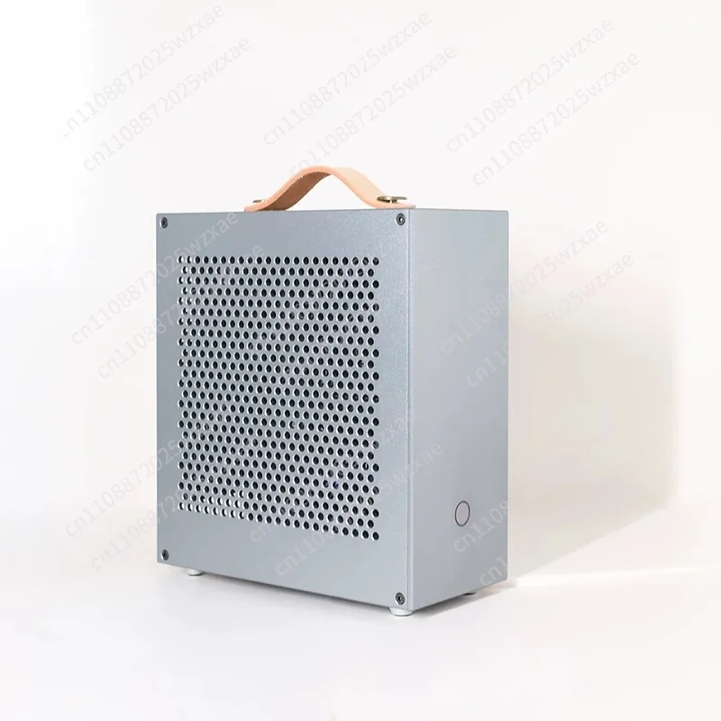BUG-D1 DC-ATX Power Supply Half-Height Knife-Cut Small-ITX Case Soft Router Aluminum Alloy Barebone Case1PC