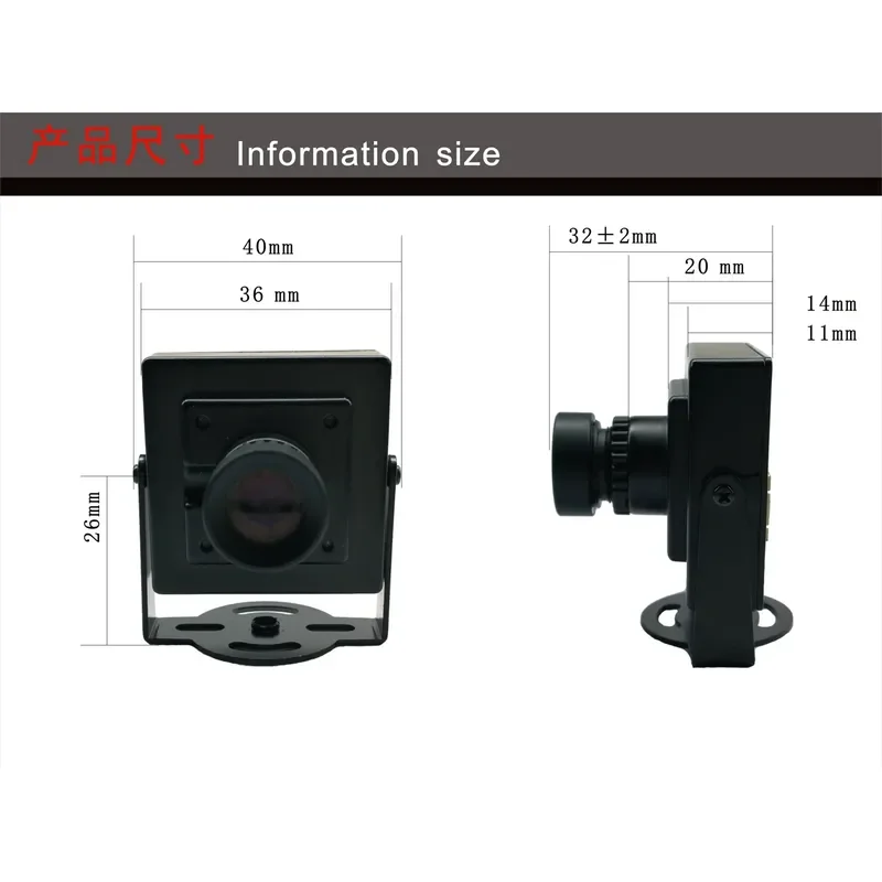 for 1000 lines 8510 + 139 analog high definition surveillance block camera CVBS signal FPV camera