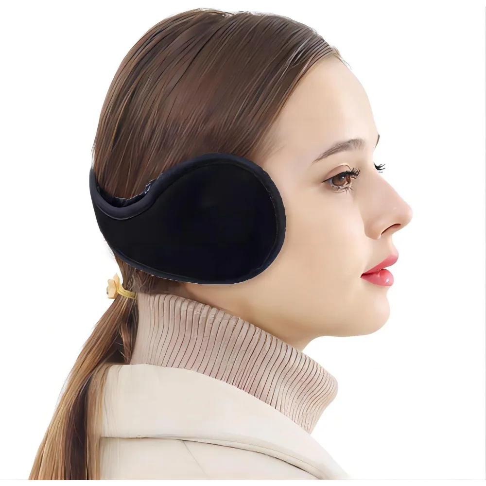 Winter Women Men Fluffy Earmuffs Soft Cozy Ear Warmers Outdoor Ear Covers for Cold Weather