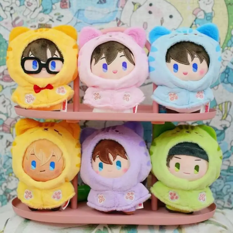 

Натуральная серия детектива Конан, накидка с изображением кошки, платье с изображением животных, глухая коробка, коллекционный рюкзак для девочек, подвеска, идея подарка на день рождения