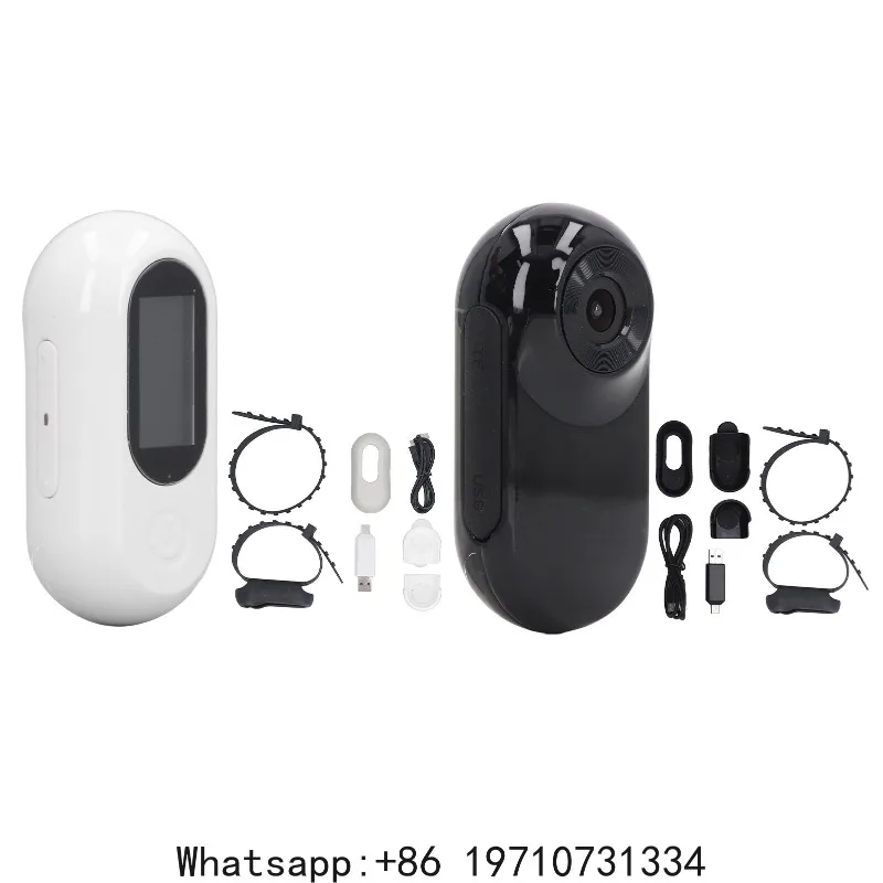 Generic Pet Collar Action Camera – 0.96in Screen, Full HD, Rechargeable, Lightweight, Video Recording for Outdoor Cats