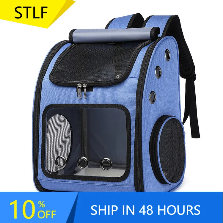 

STLFAirline Approved Foldable Dog Carring Backpacks Pet Carriers Travel Bag