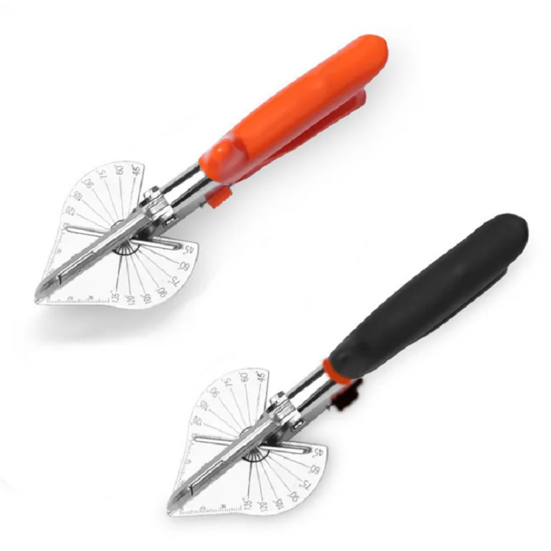 Angle Shear 45-120 Degree Miter Cutter Hand Shear Multifunctional PVC PE Plastic Pipe Scissors For Housework home decor Plumbing image 2