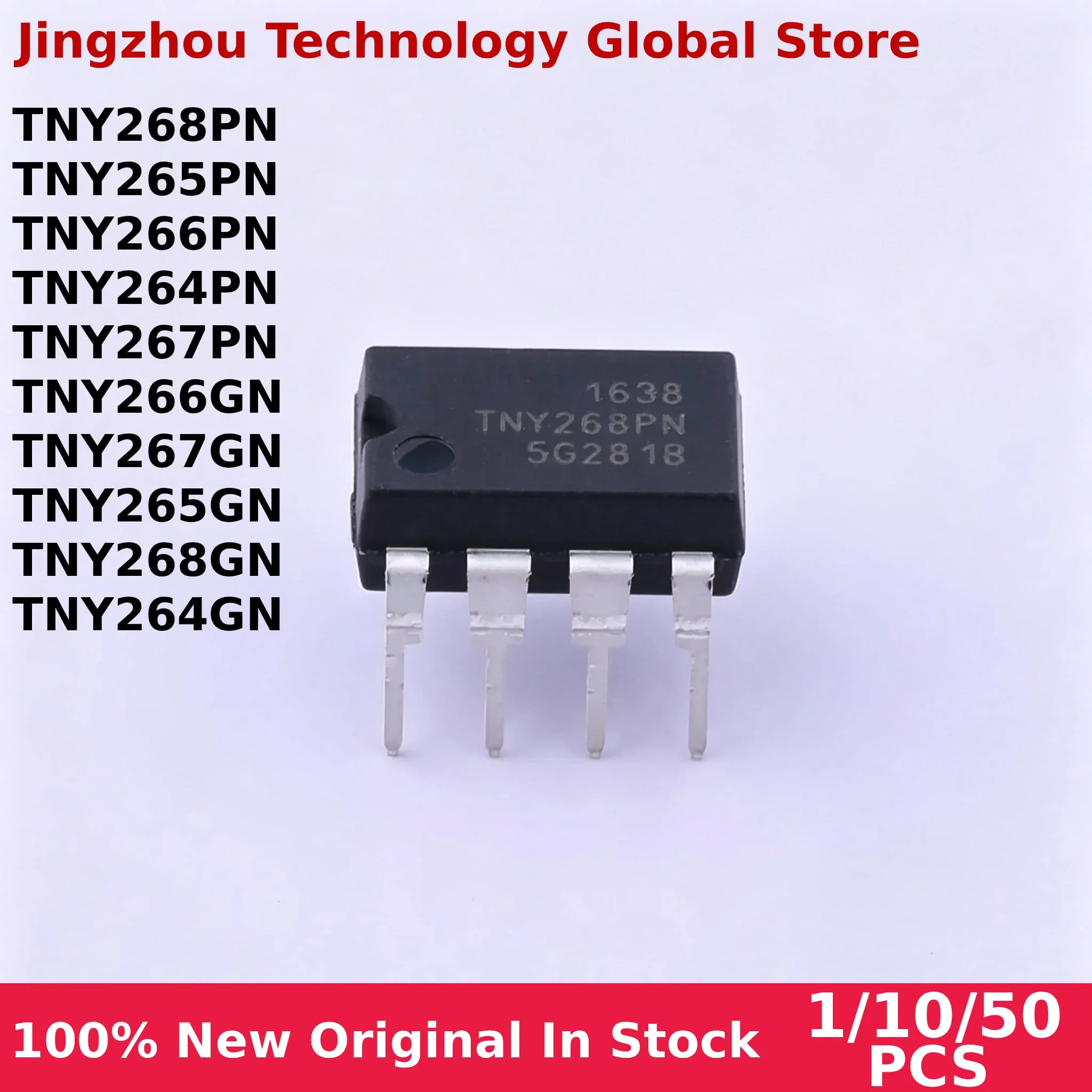 100% New 1/10/50PCS TNY264PN TNY264GN TNY265PN TNY265GN TNY266PN TNY266GN TNY267PN TNY267GN TNY268PN TNY268GN In Stock Wholesale
