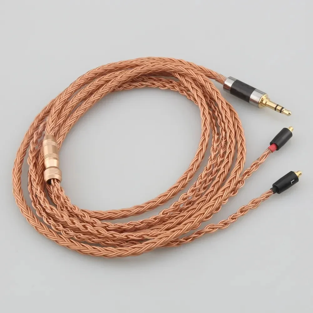 7N OCC XLR 2.5 مللي متر كابل سماعة أذن متوازن 16 كور صوت عالي الجودة لـ AKG N5005 N30 N40 MMCX Sennheiser IE300 IE900