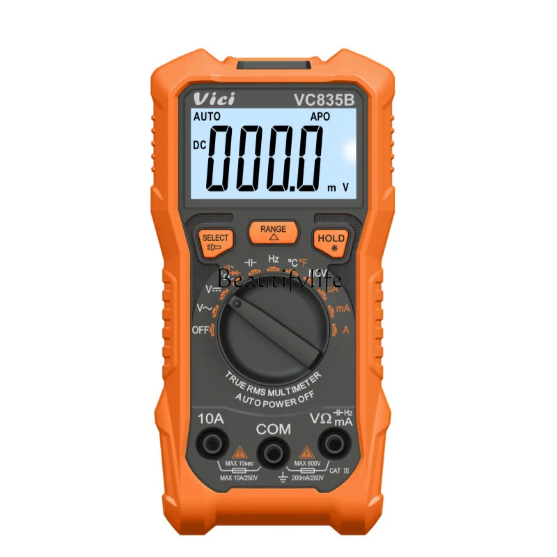 

*i digital multimeter electrician special three and a half multi-function anti-burn automatic VC835B