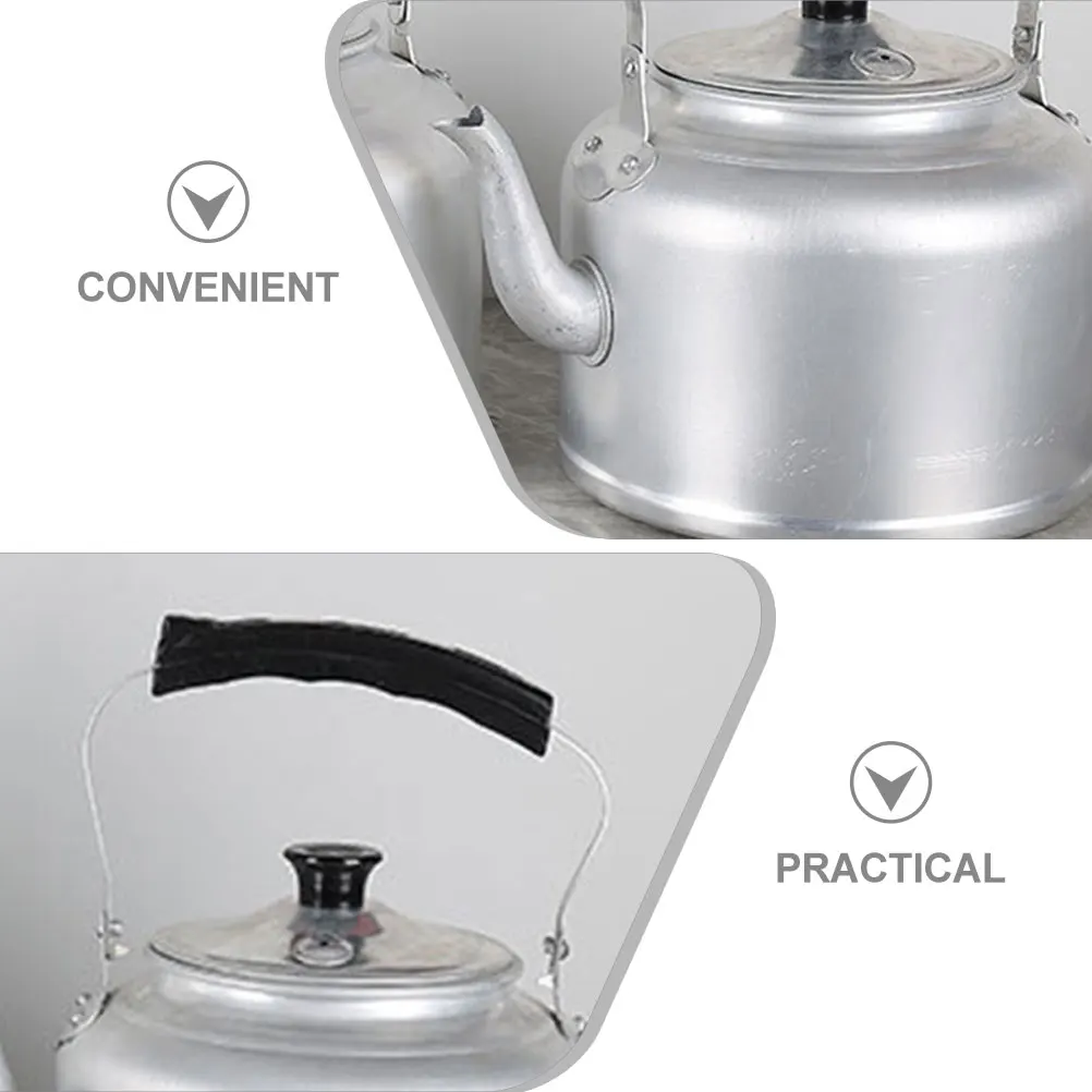 

Water Kettle Electric Honking Aluminum Pot Traditional Retro Tea Stovetop Office
