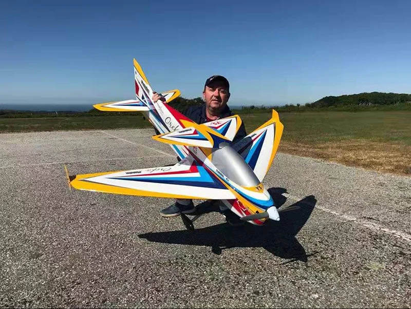 Applicable to Oreka 80 F3A Oil and Electricity Dual-Purpose Remote Control Fixed Wing Aircraft Model Single Wing Machine