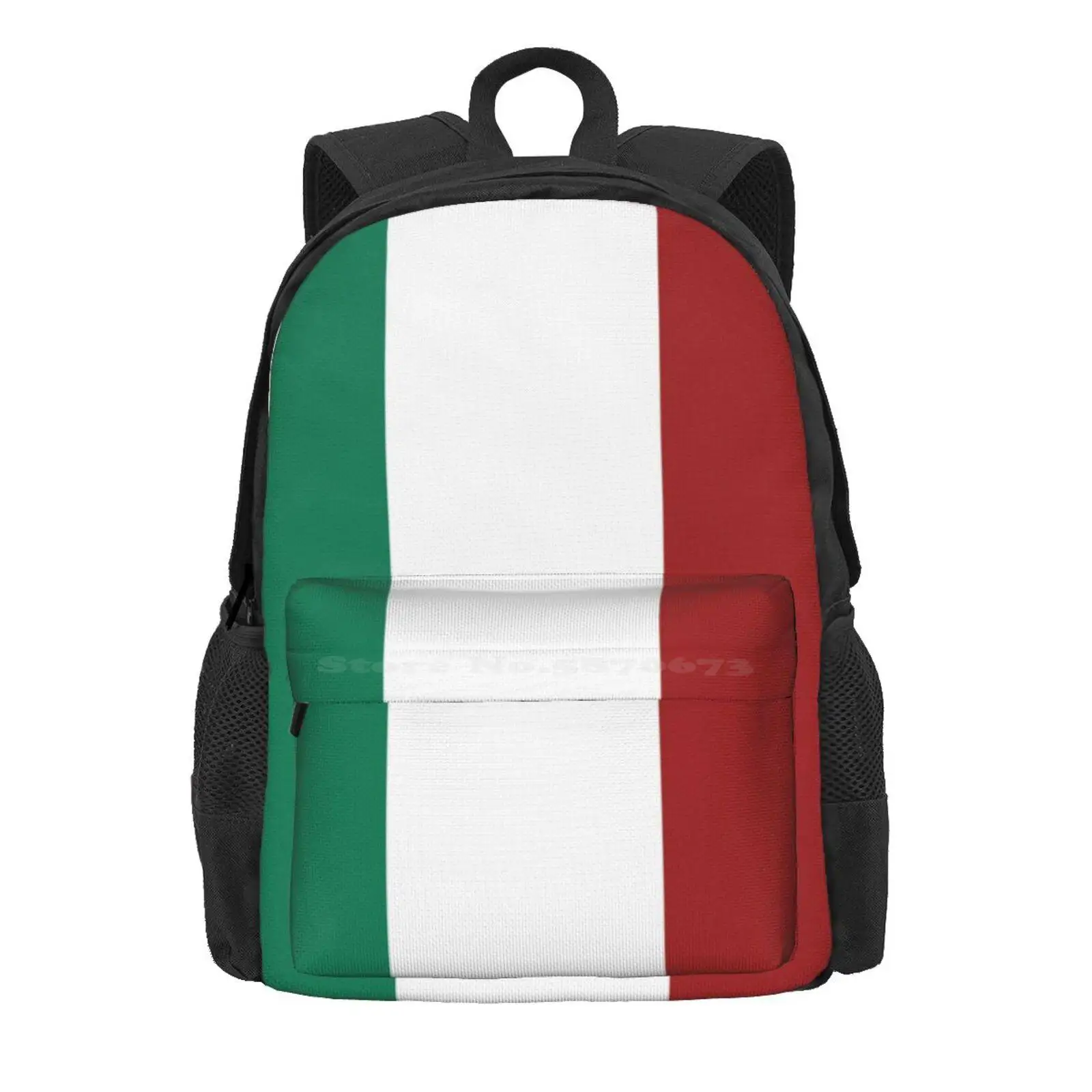 Flag Of Italy, Italian Flag Hot Sale Schoolbag Backpack Fashion Bags Italy Country Flag Italian Flag Italian Pride