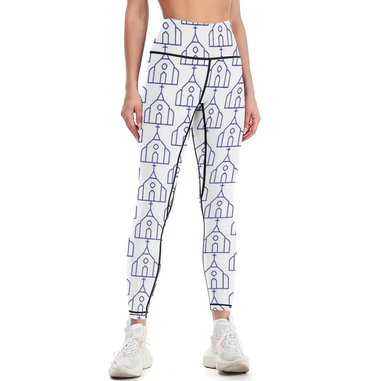 

Church Building Leggings Sports pants woman leggins push up woman sport set push up tights for Womens Leggings
