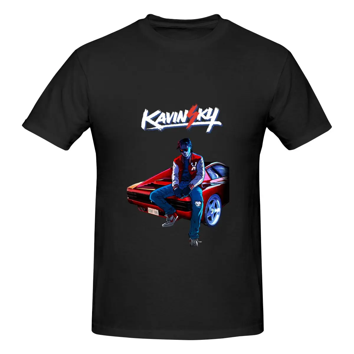 Funny Kavinsky Essential Men's T-shirt Printed Tops are loose and slim fit Women's T-shirts