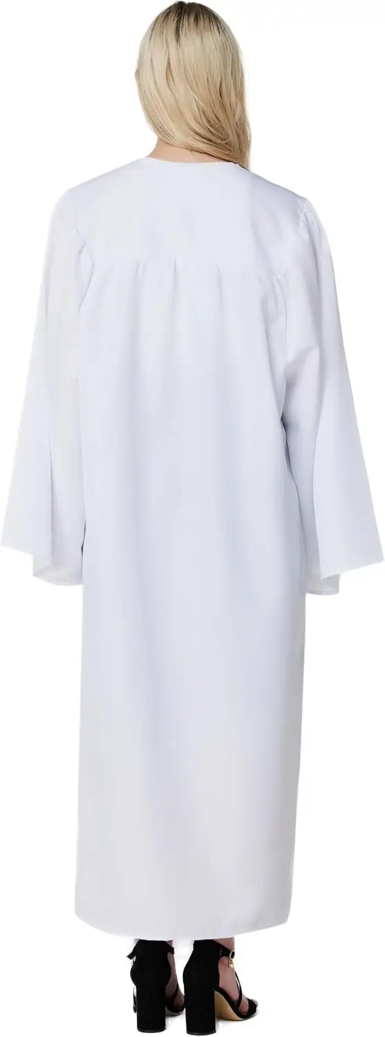 Unisex Matte Choir Robes for Church &Graduation Gown Only,Graduation Robe,Pulpit Robes and Judge Robes school girl uniform