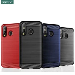 FERISING Case For Samsung Galaxy A8S / A9Pro Case Silicone TPU Bumper Shockproof Carbon Cover for Samsung A8S / A9 Pro G8870